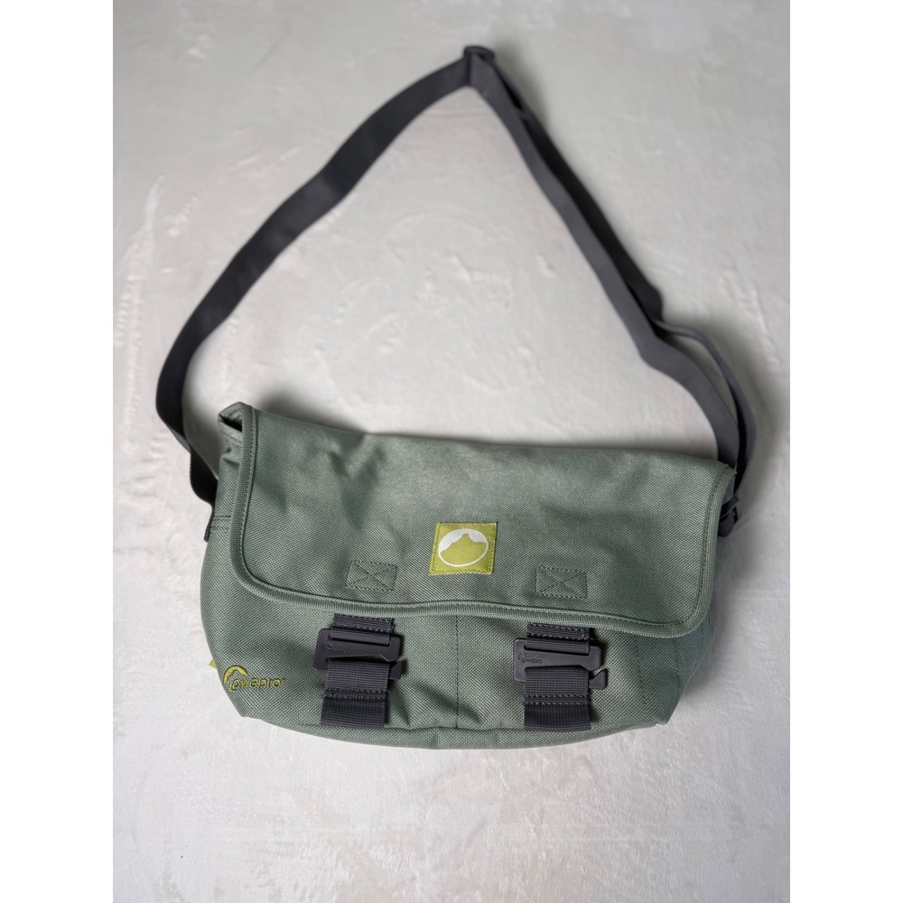 Lowepro Terraclime 100 Sage Green Recycled Messenger Crossbody Tote Camera Bag